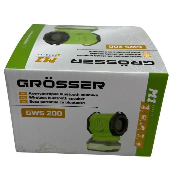 Акумуляторна Bluetooth-колонка Grosser GWS 200 4302 фото